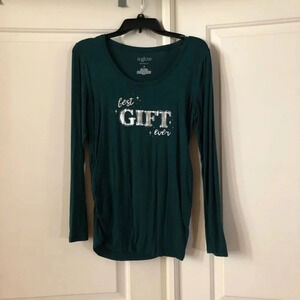 🤰🏻Dark green maternity shirt